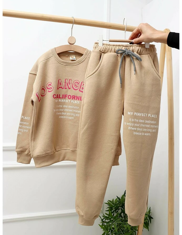 Trening California Los Angeles crem picture - 2