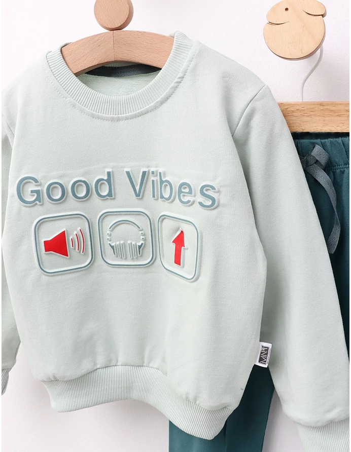 Trening Good Vibes 3D verde picture - 2