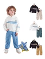 Trening H&Y Collection model alb albastru picture - 2