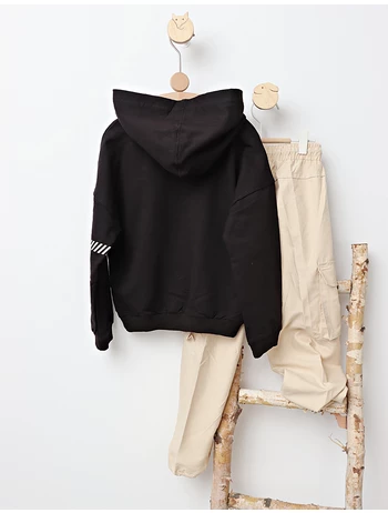 Trening H&Y Collection model negru-crem picture - 5