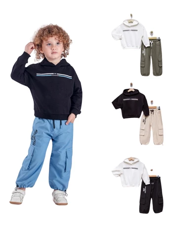 Trening New Collection alb-negru picture - 2