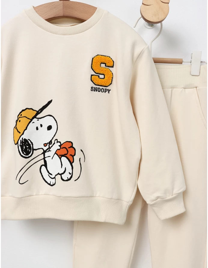 Trening plusat S is For Snoopy ecru picture - 2