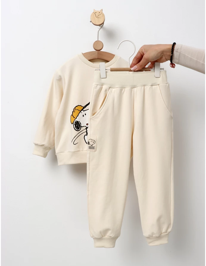 Trening plusat S is For Snoopy ecru picture - 3