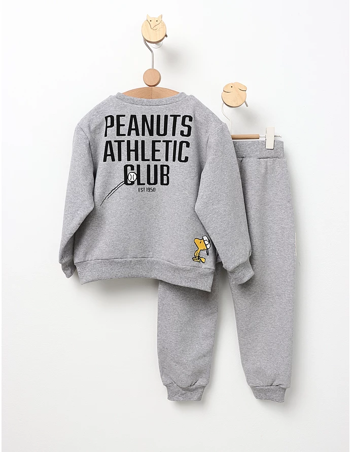 Trening plusat S is For Snoopy gri picture - 4