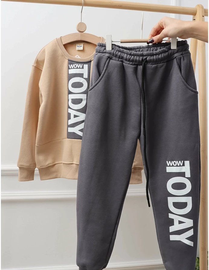 Trening Today is WOW model cu bej picture - 3