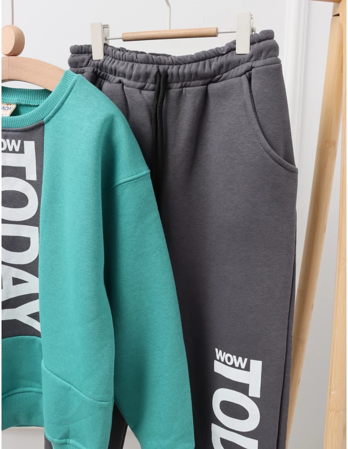 Trening Today is WOW model cu verde picture - 3