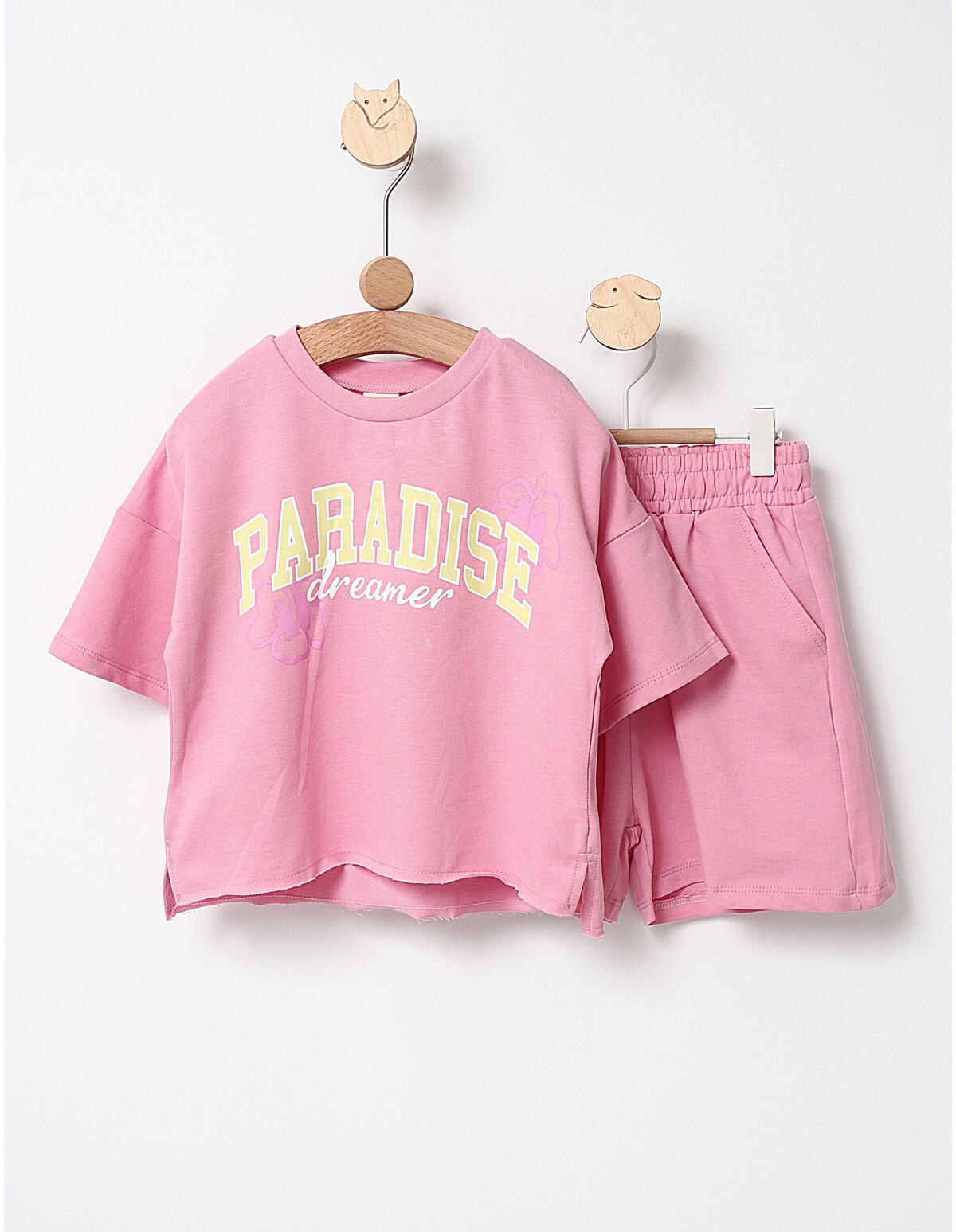 Trening vara Crop TOP roz