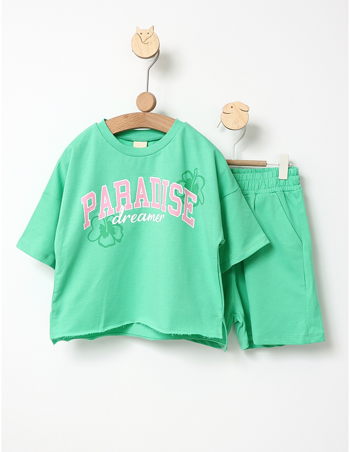 Trening vara Crop TOP verde