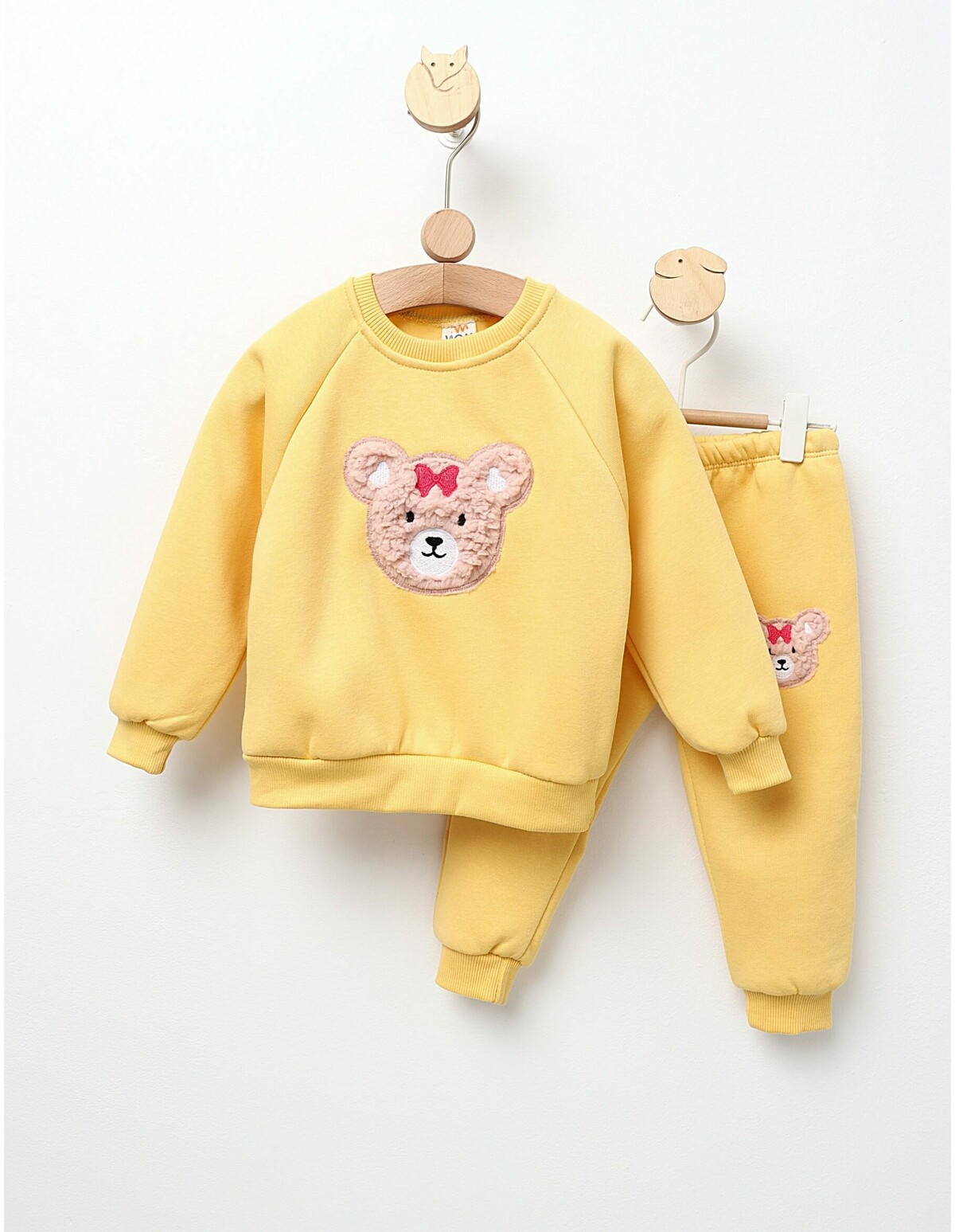 Trening vatuit Girl Bear model galben