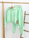 Trening Yourself stil crop-top verde picture - 1