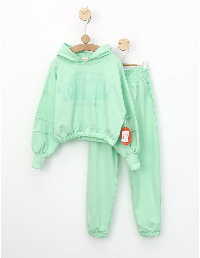 Trening Yourself stil crop-top verde picture - 5