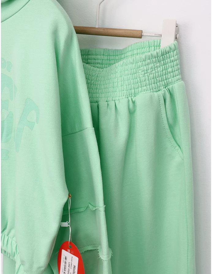 Trening Yourself stil crop-top verde picture - 7