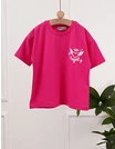 Tricou Angel Heart, model ciclam picture - 1
