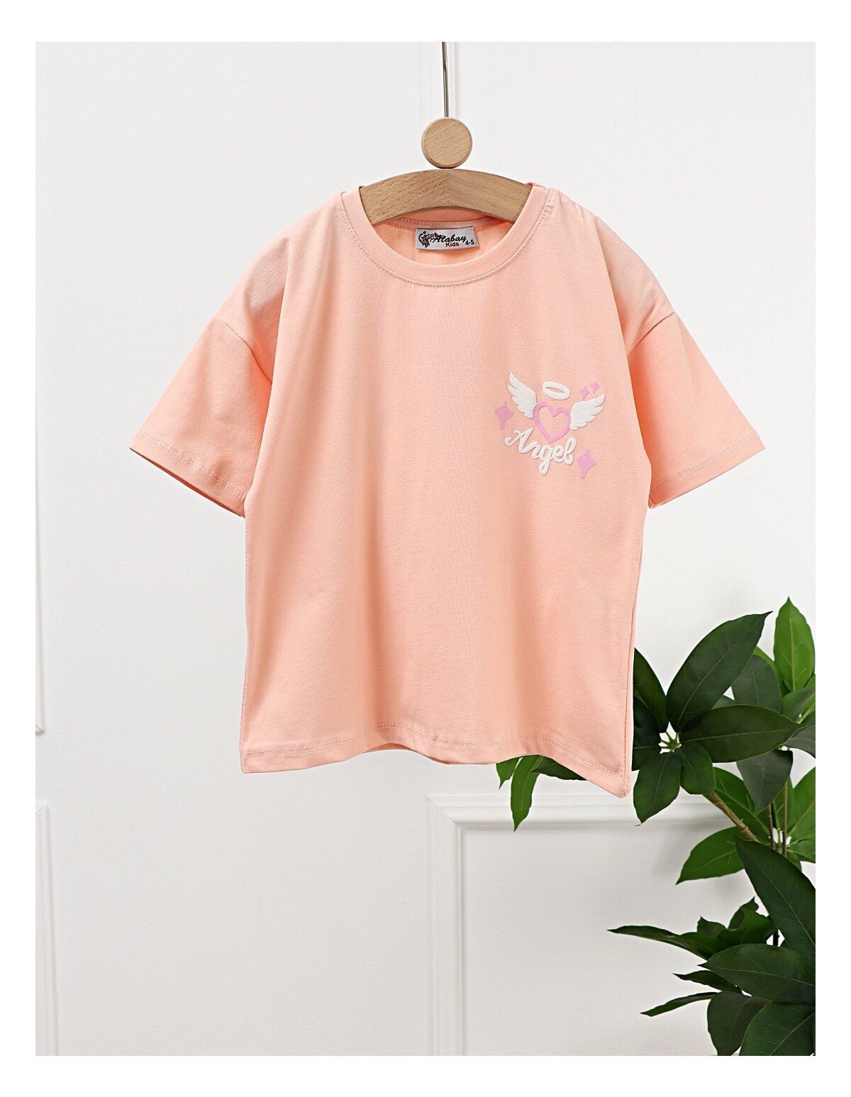 Tricou Angel Heart, model corai