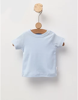 Tricou bebe, 100% bumbac, blue