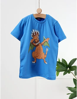 Tricou Charizard Dragon, albastru