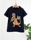 Tricou Charizard Dragon, bleumarin picture - 1
