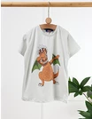 Tricou Charizard Dragon, gri picture - 3