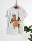 Tricou Charizard Dragon, gri picture - 1