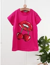 Tricou Cirese, model ciclam picture - 1