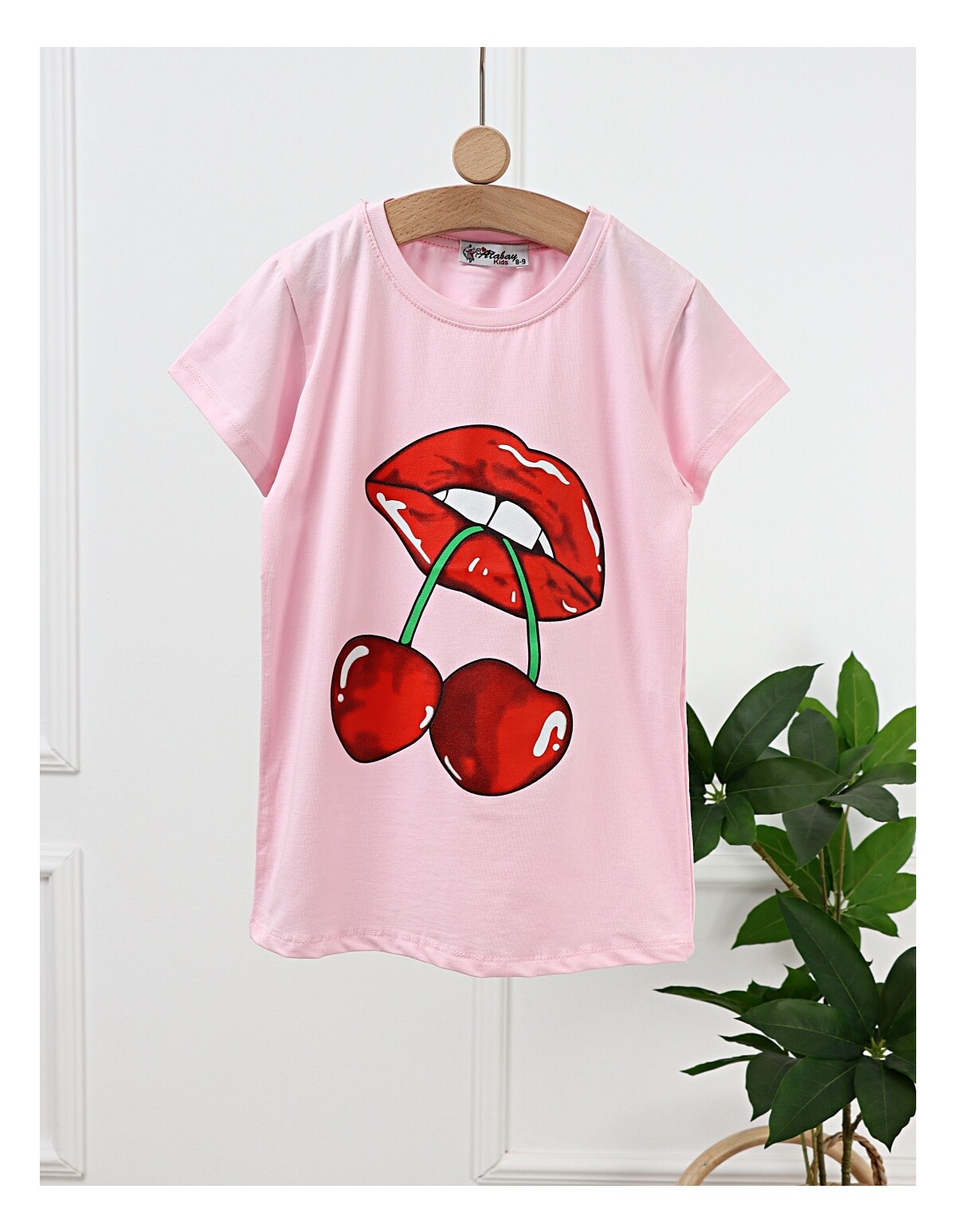 Tricou Cirese, model roz