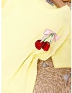 Tricou Ciresele, model cu galben picture - 5