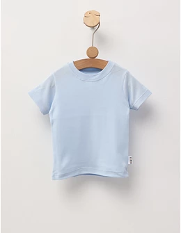 Tricou copii, 100% bumbac, blue