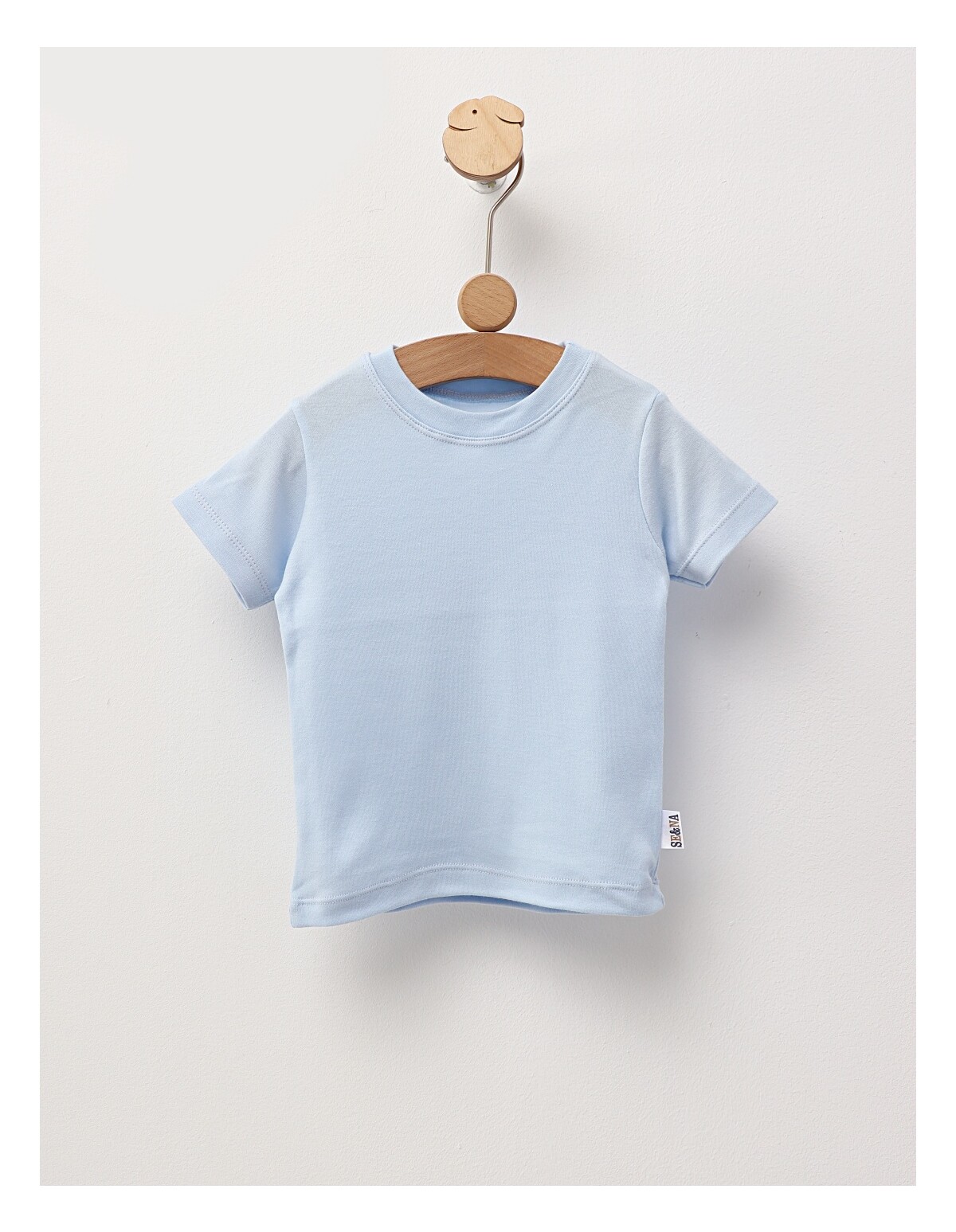 Tricou copii, 100% bumbac, blue