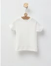 Tricou copii, 100% bumbac, ecru picture - 1