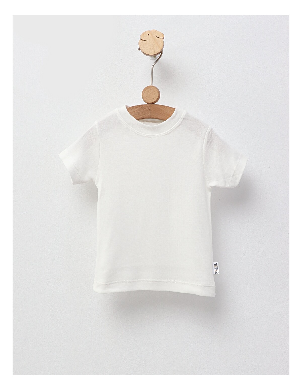 Tricou copii, 100% bumbac, ecru