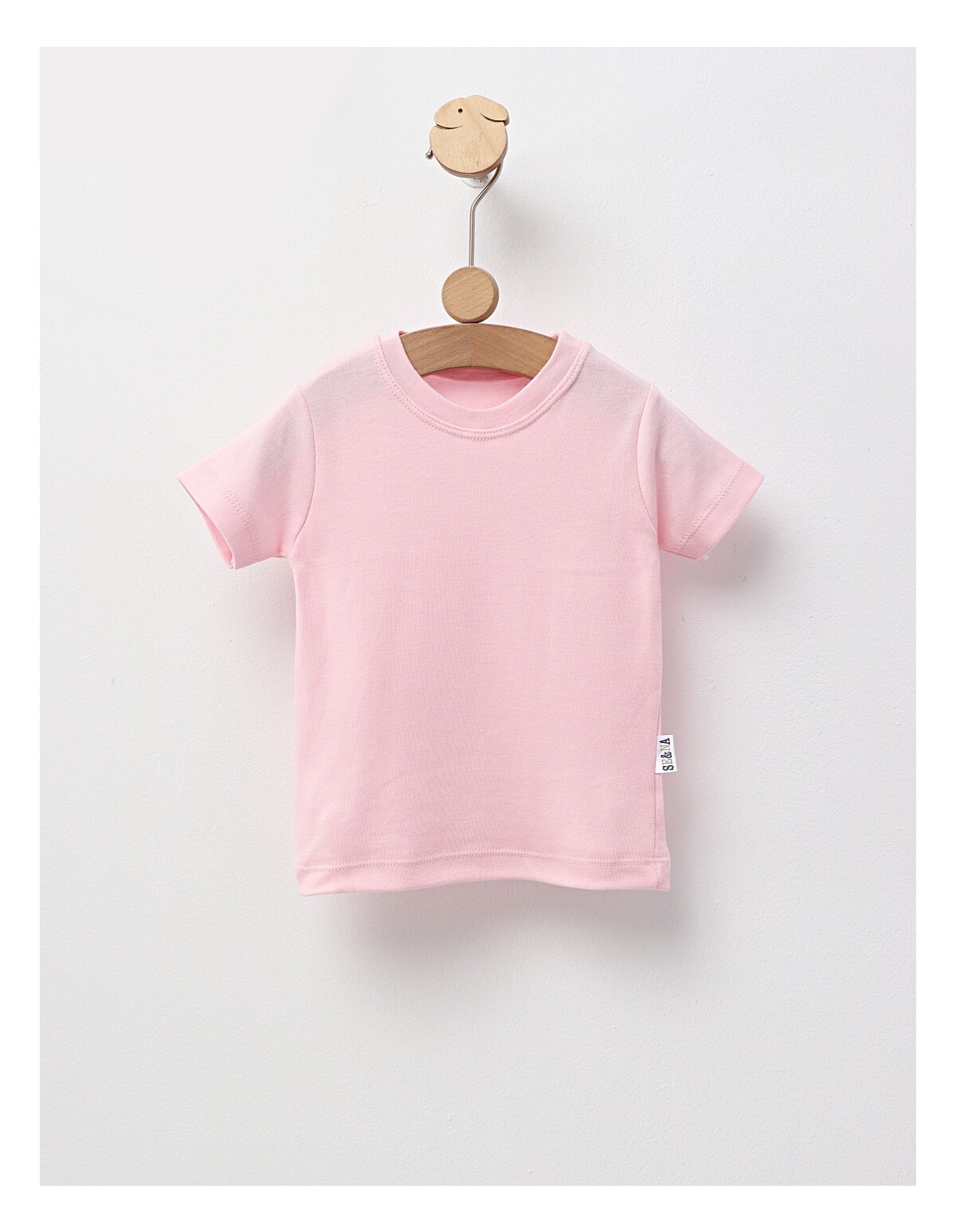 Tricou copii, 100% bumbac, roz