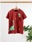 Tricou Dino World, model maro picture - 3
