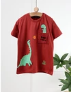 Tricou Dino World, model maro picture - 1