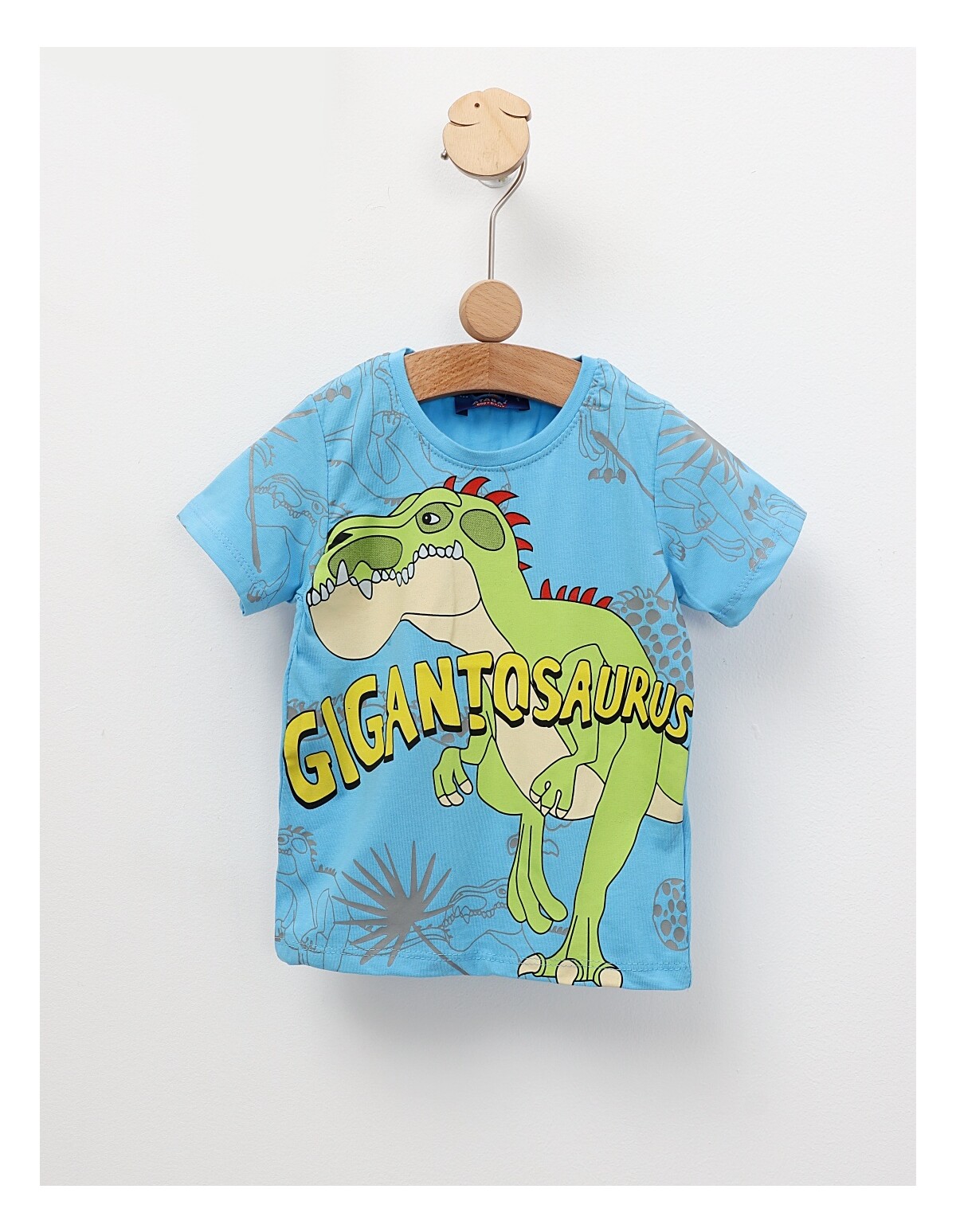 Tricou Gigantosaurus, model albastru
