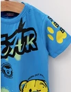 Tricou Happy Bear, model albastru picture - 2