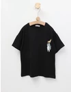Tricou Lazy Cat, model negru picture - 1
