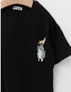 Tricou Lazy Cat, model negru picture - 2
