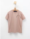 Tricou Less Rules, model bej picture - 1