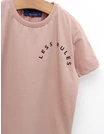 Tricou Less Rules, model bej picture - 2