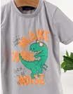Tricou Make Some Noise, model gri picture - 2