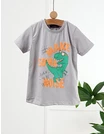 Tricou Make Some Noise, model gri picture - 1