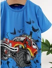 Tricou Monster Truck, cu albastru picture - 2