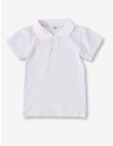 Tricou pentru baietei stil POLO model alb picture - 4