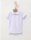 Tricou pentru baietei stil POLO model alb picture - 1