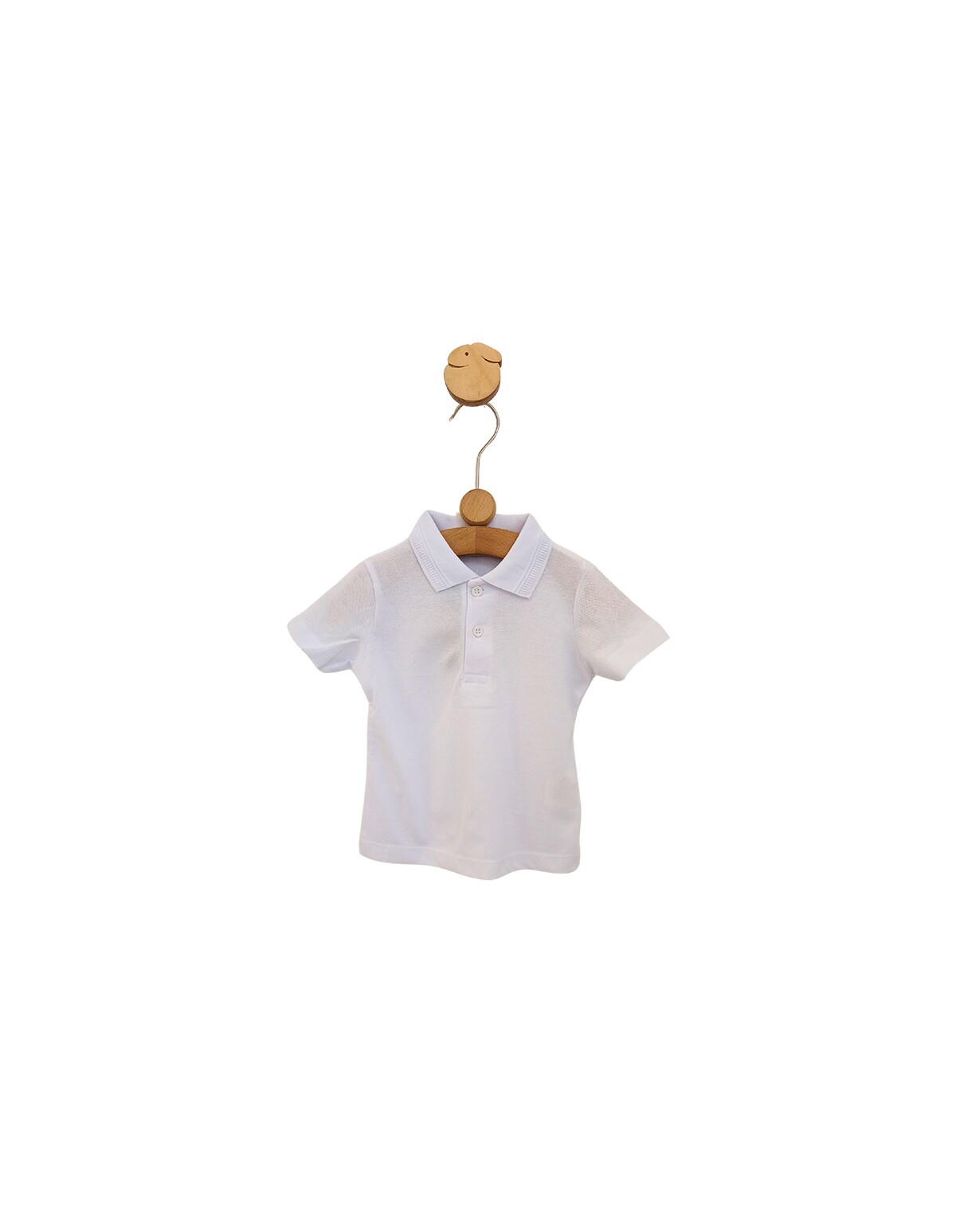 Tricou pentru copii POLO Molet, alb