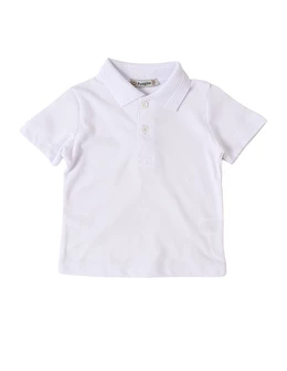 Tricou pentru copii POLO Molet, alb