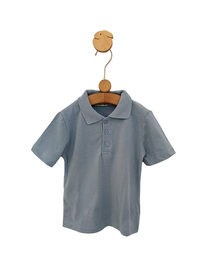 Tricou pentru copii POLO Molet, albastru-deschis picture - 4