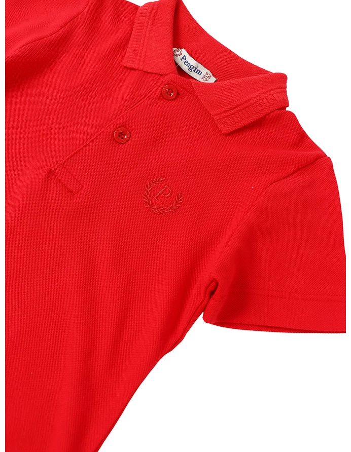 Tricou pentru copii POLO Molet, rosu picture - 3