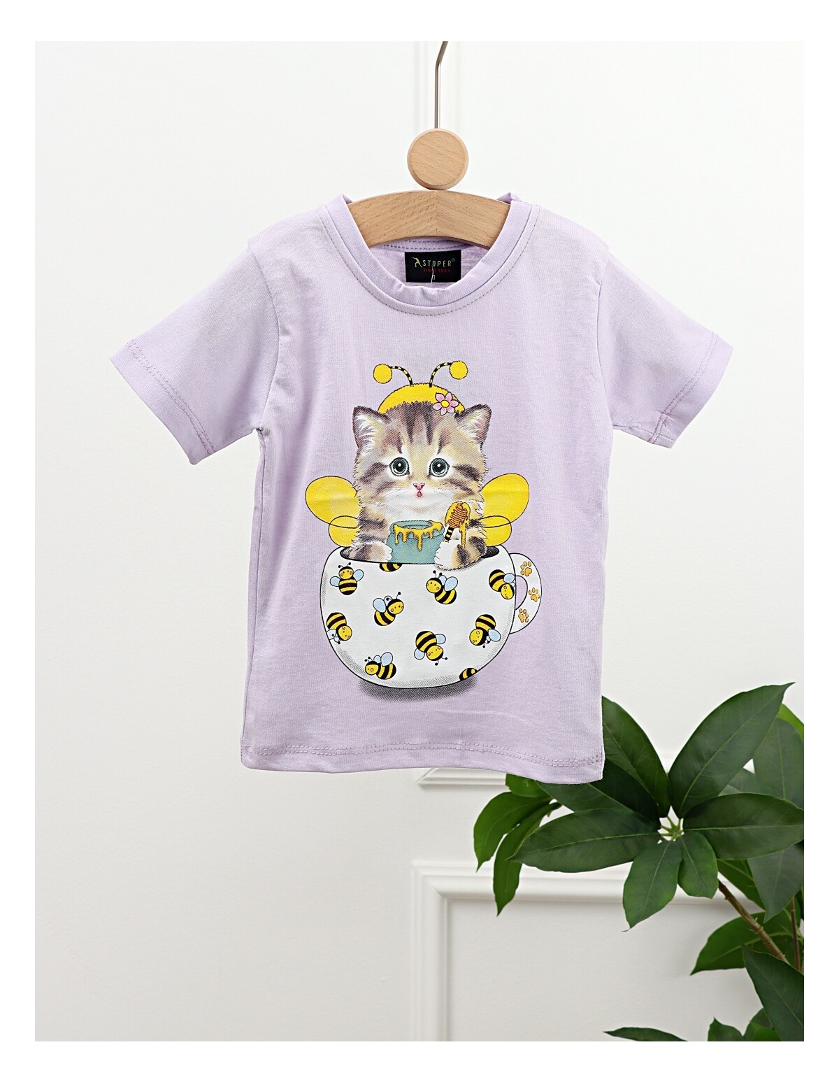 Tricou Pisicuta si Albine, mov