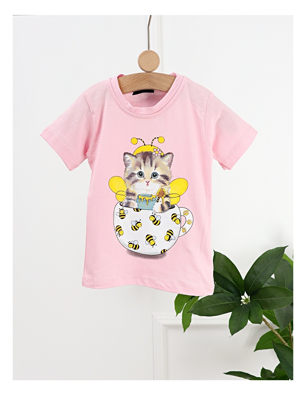 Tricou Pisicuta si Albine, roz